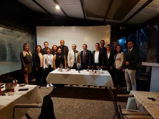 ERKUŞ'A CAFE 236'DA VEDA YEMEĞİ DÜZENLENDİ