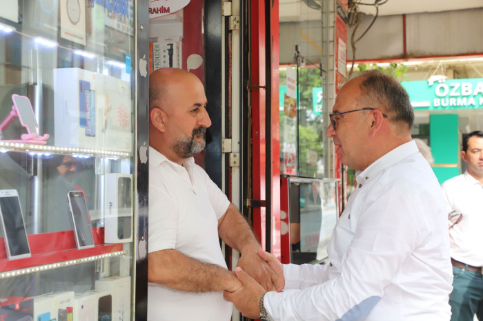 BAŞKAN AKIN VE EKİBİ TAM KADRO SAHADA