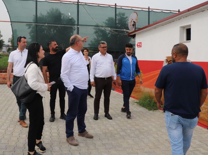 BAŞKAN AKIN VE EKİBİ TAM KADRO SAHADA