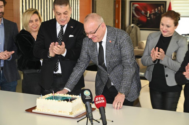 YUMRUKAYA, BAŞKAN ERGÜN’Ü ZİYARET ETTİ