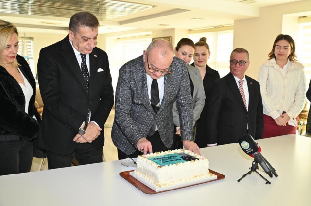 YUMRUKAYA, BAŞKAN ERGÜN’Ü ZİYARET ETTİ