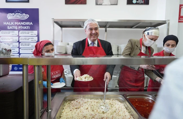 KENT LOKANTASI VE HALK MANDIRA  MANİSA'DA TÖRENLE AÇILDI