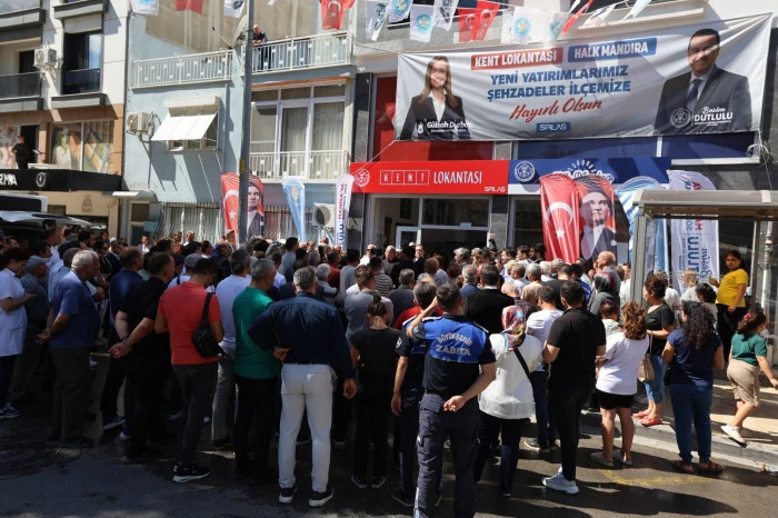 KENT LOKANTASI VE HALK MANDIRA  MANİSA'DA TÖRENLE AÇILDI