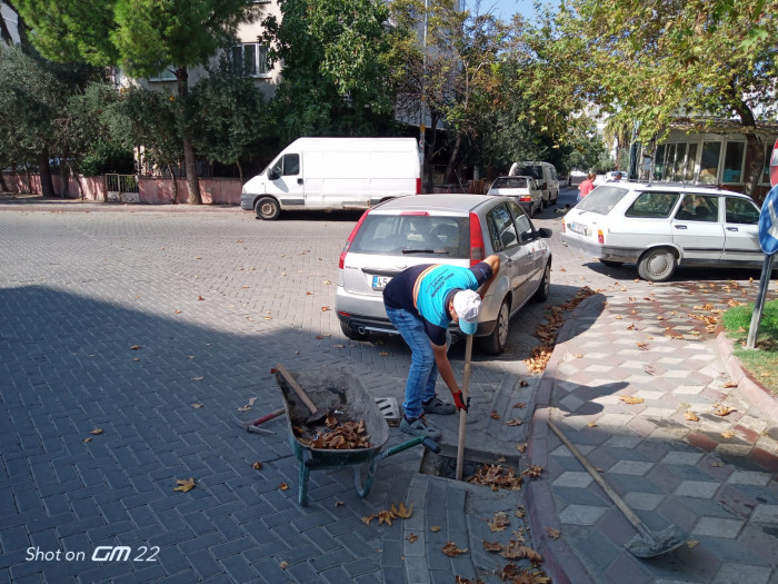 Maski’den yağmursuyu ızgaralarında hummalı temizlik