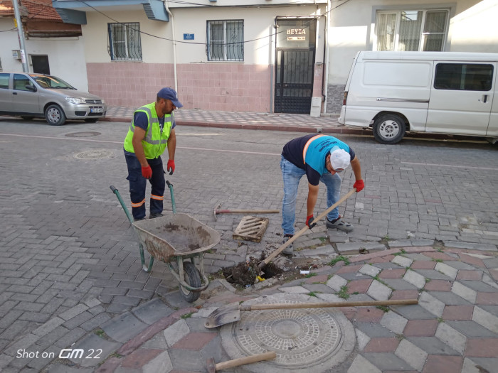 Maski’den yağmursuyu ızgaralarında hummalı temizlik