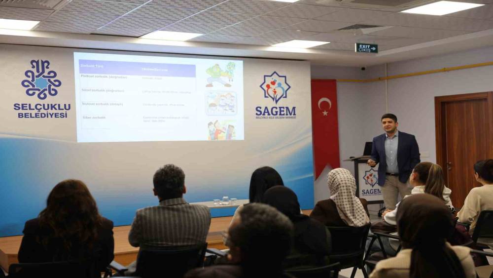 SAGEM&rsquo;den ailelere akran zorbalığı ile m&uuml;cadele semineri
