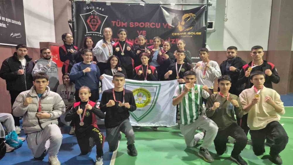 Manisa Muaythai Takımı madalyalara ambargo koydu
