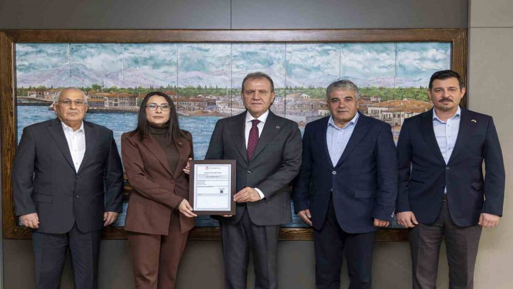 Mersin B&uuml;y&uuml;kşehir Belediyesi altyapıda kaliteyi akreditasyonla tescilledi
