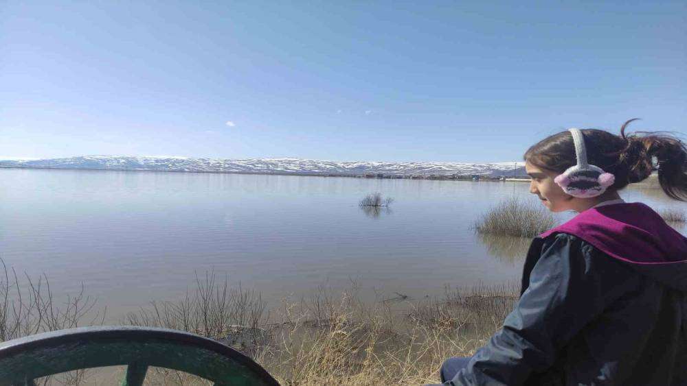 Kura Nehri taştı: Ardahan Ovası göle döndü
