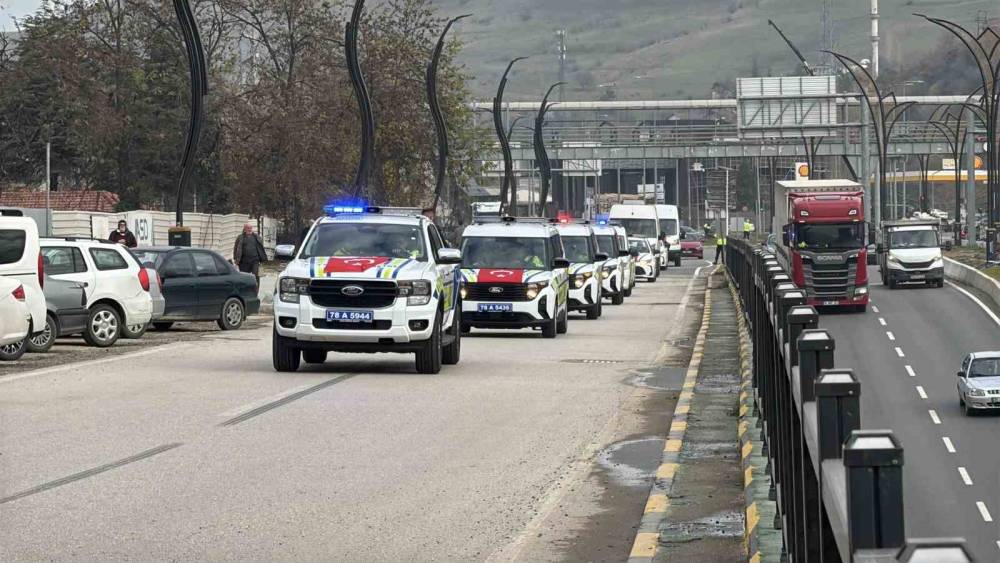 Karabük’te emniyet ve jandarmaya 47 yeni araç tahsisi yapıldı
