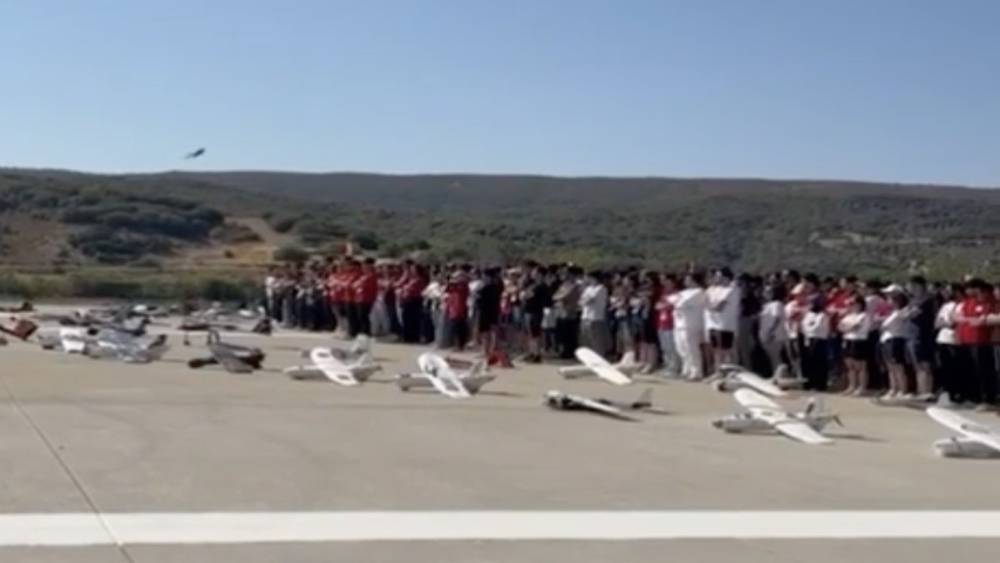 Gökçeada TEKNOFEST’te sıra ’Savaşan İHA Yıldızlar Yarışması’nda
