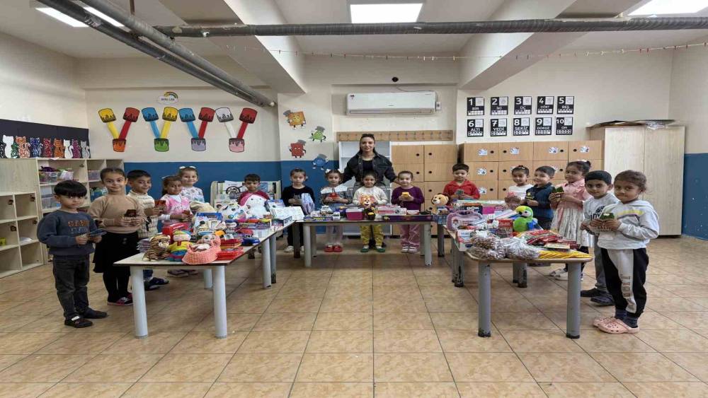 Ordu’da minik kalpler arasında sevgi köprüsü kuruldu
