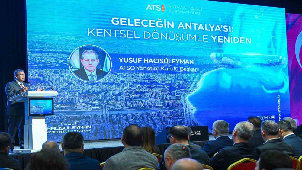 Antalya&rsquo;da kentsel d&ouml;n&uuml;ş&uuml;m masaya yatırıldı
