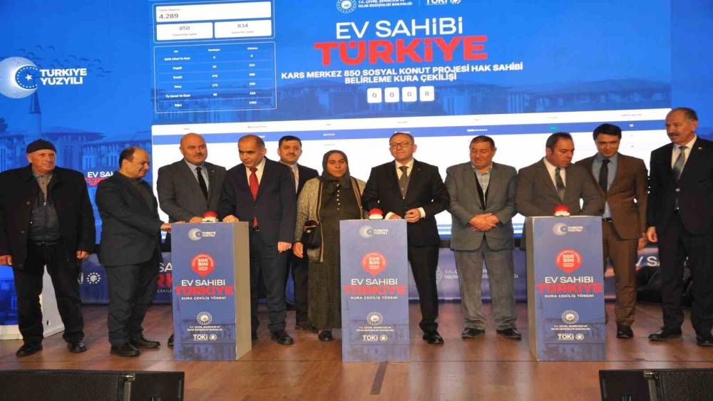 Kars&rsquo;ta bin 730 konutun kuraları &ccedil;ekildi
