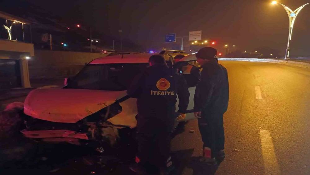 Van&rsquo;da trafik kazası: 1 yaralı

