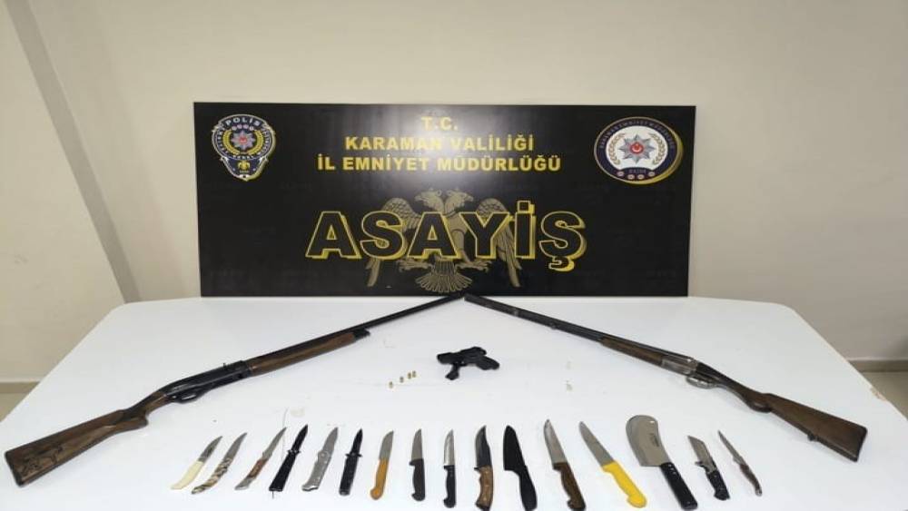 Karaman&rsquo;da aranan 11 kişi tutuklandı
