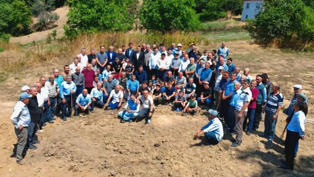 Köyde içme suyu sevinci
