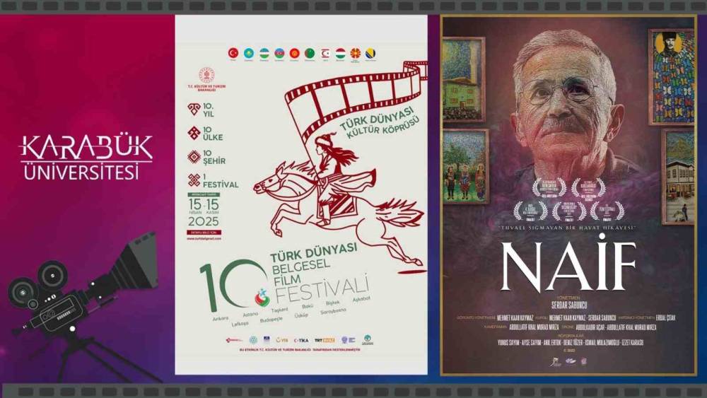 KBÜ’lü Akademisyenin "Naif" Belgeseli Türk Dünyası Belgesel Film Festivali’nde finalde
