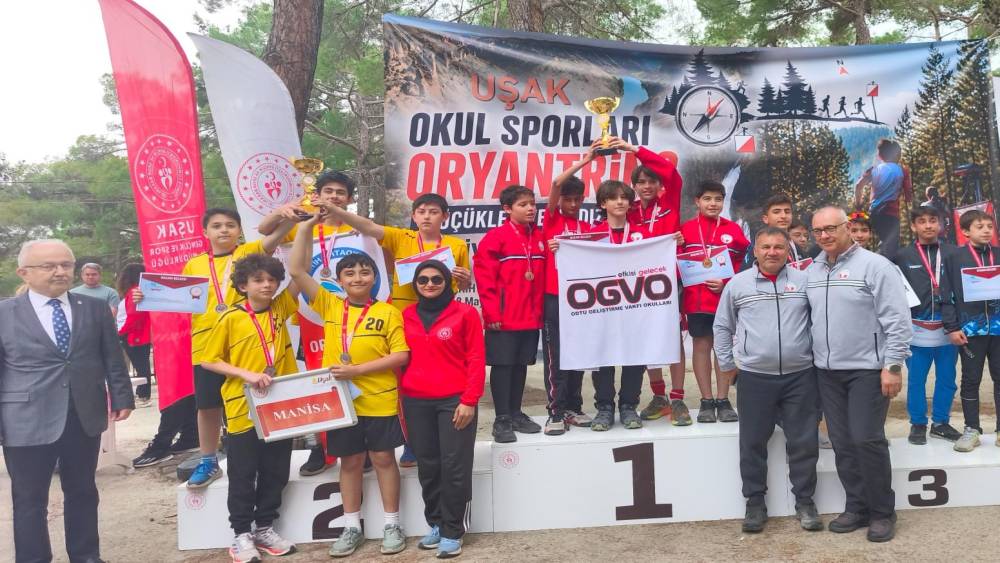 Oryantiring Türkiye ikinciliği Manisa’ya geldi