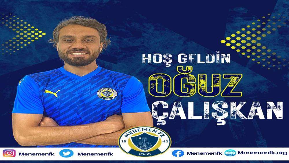 Menemen FK, Oğuz &Ccedil;alışkan&rsquo;ı kadrosuna kattı
