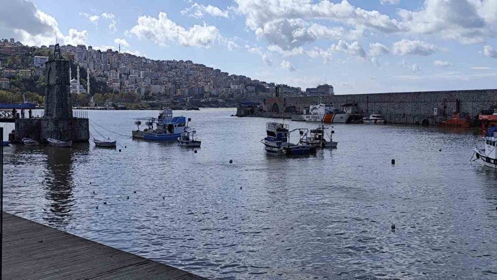 Zonguldak Limanı sarı renge boyandı
