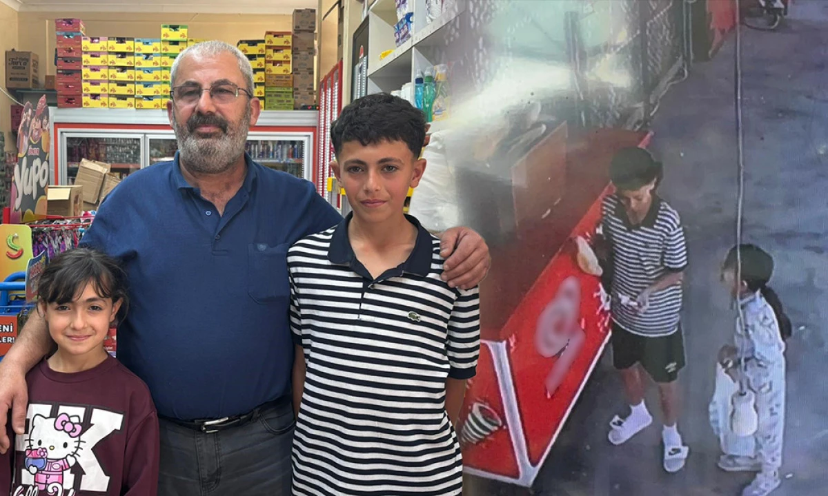 13 YAŞINDAKİ YUSUF&rsquo;TAN &Ouml;RNEK DAVRANIŞ