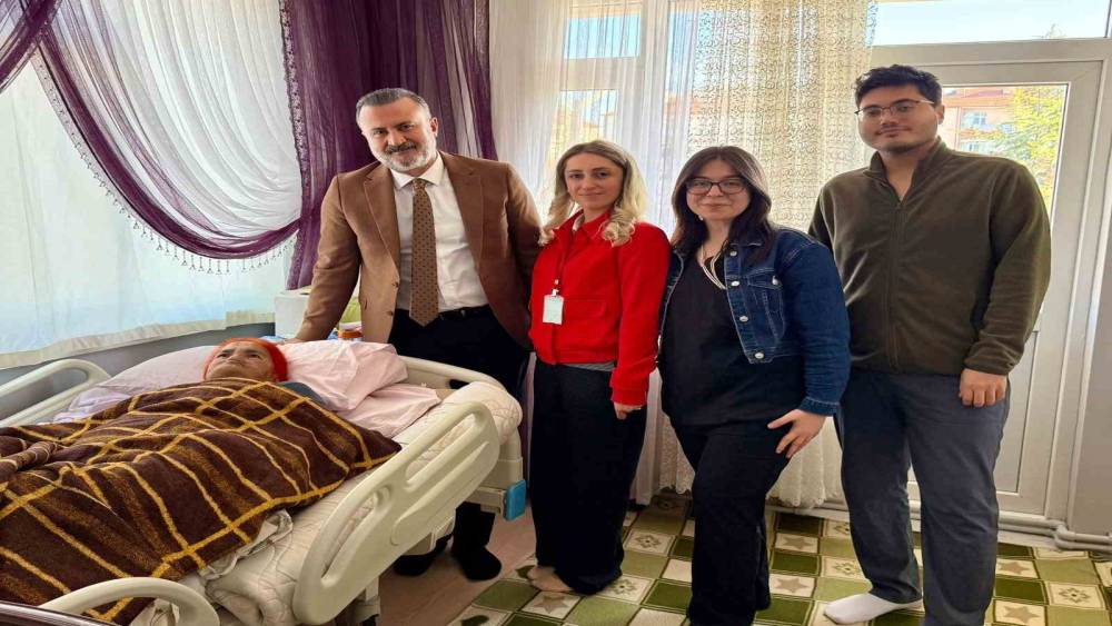 Akşehir’de evde sağlık hizmetine gönül dokunuşu
