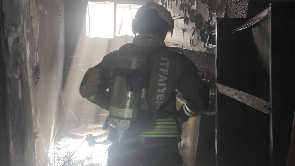 İskenderun&rsquo;da m&uuml;stakil ev yangını
