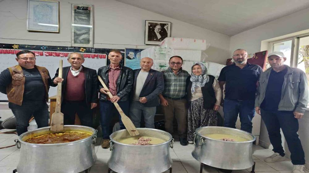 Fundacık k&ouml;y hayrına yoğun katılım
