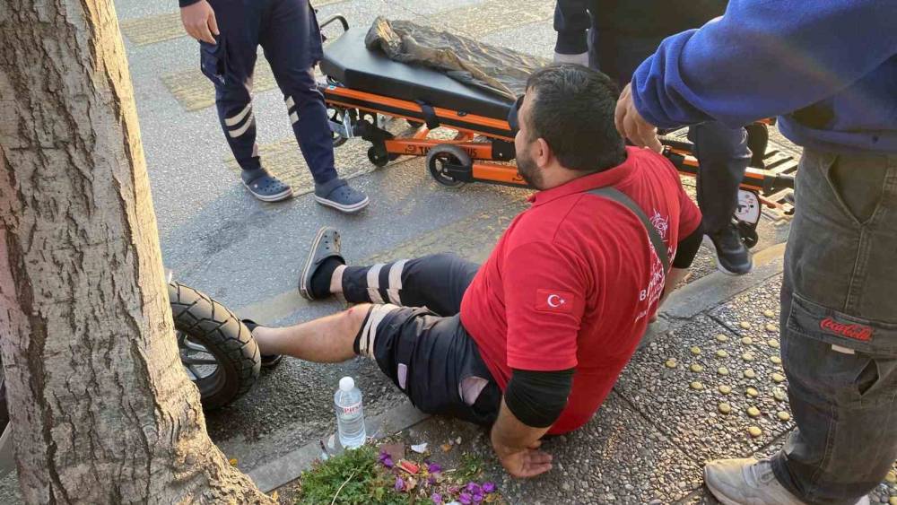 Aydın’da görünmez kaza: 1 yaralı
