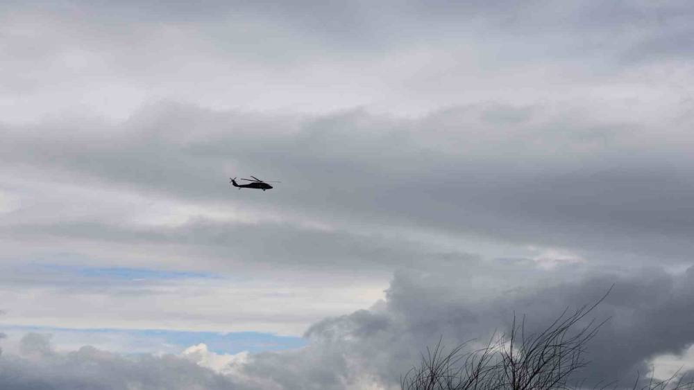 Aydın’da sel mağduru vatandaş helikopterle kurtarıldı