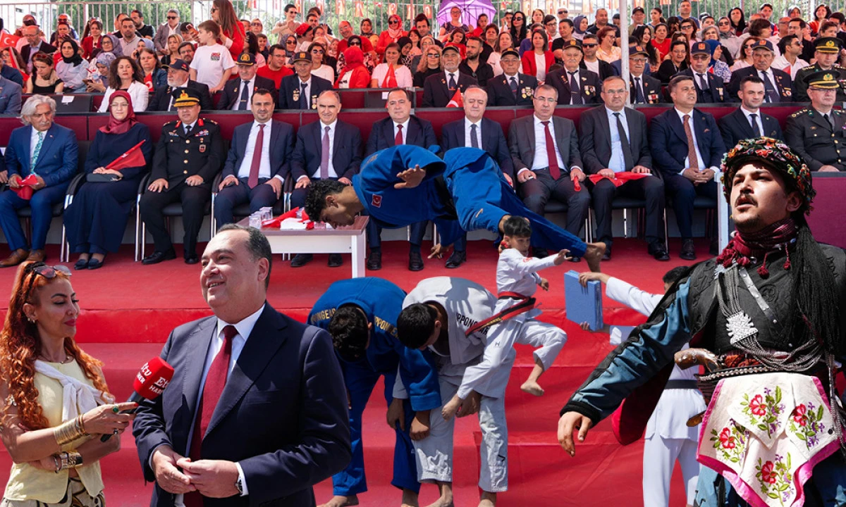 19 MAYIS MANİSA'DA COŞKUYLA KUTLANDI