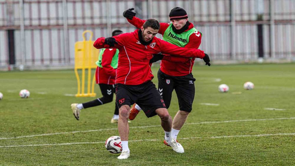 Samsunspor, Kocaelispor ma&ccedil;ı hazırlıklarına başladı
