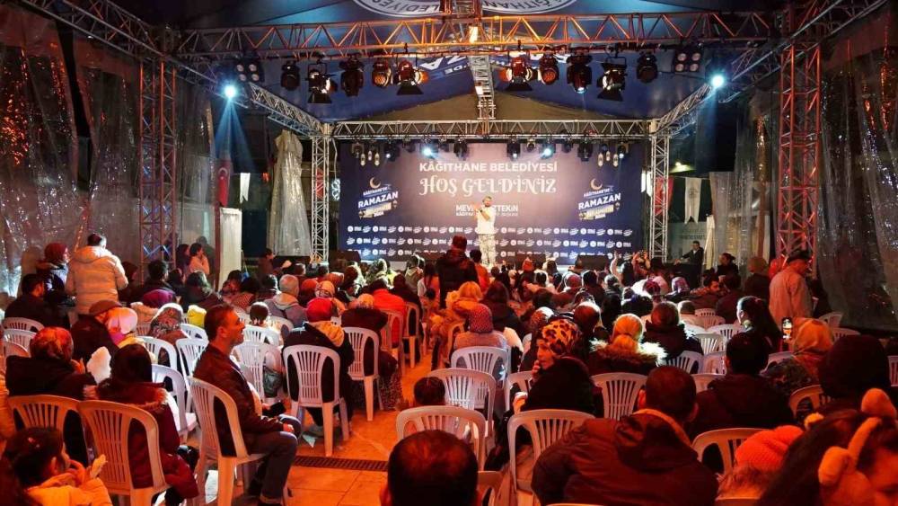 Kağıthane’de Ramazan’ın manevi iklimi meydana taşınıyor