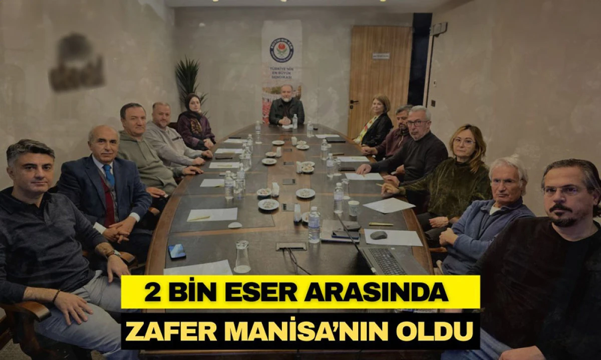 2 BİN ESER ARASINDA ZAFER MANİSA&rsquo;NIN OLDU