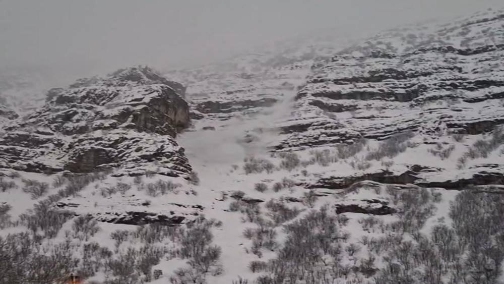 Şırnak&rsquo;ta &ccedil;ığ d&uuml;şme anı kamerada
