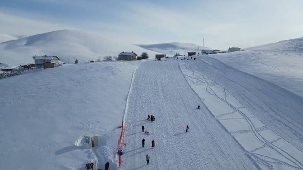 Baş&ccedil;iftlik&rsquo;te kış turizmi canlanıyor
