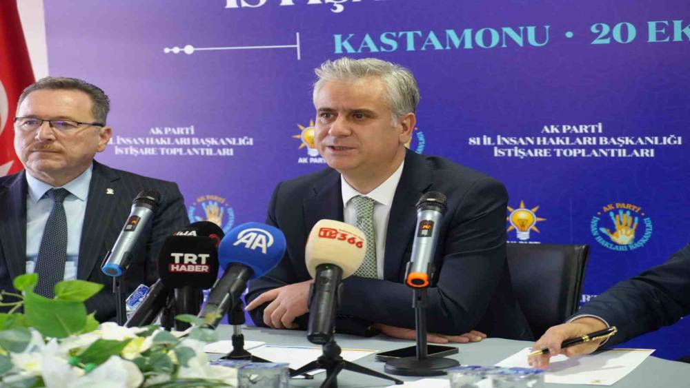 AK Parti Genel Başkan Yardımcısı Yalçın: 