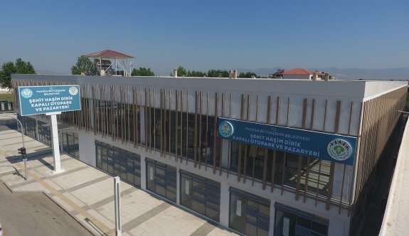 SARIG&Ouml;L ŞEHİT HAŞİM DİRİK KAPALI OTOPARK VE PAZARYERİ YARIN A&Ccedil;ILIYOR