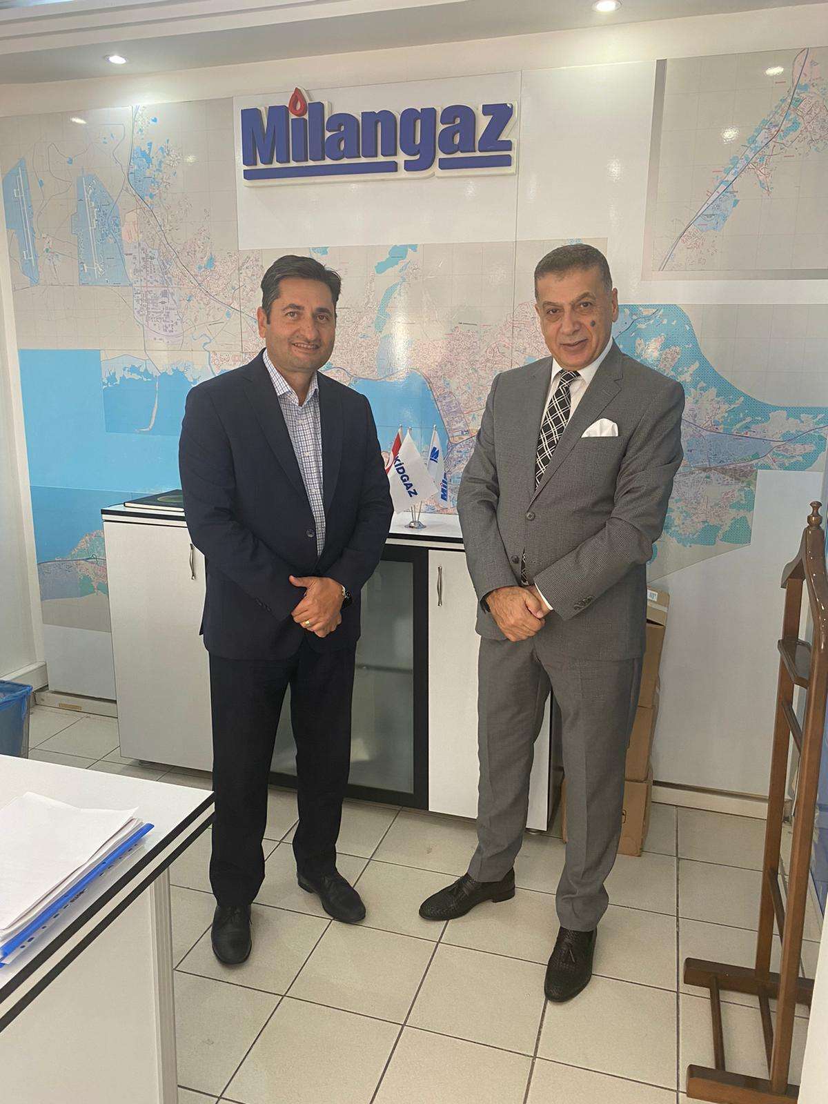 Yumrukaya’dan Milangaz Ege Bölge Müdürü Osman İnce’ye Ziyaret