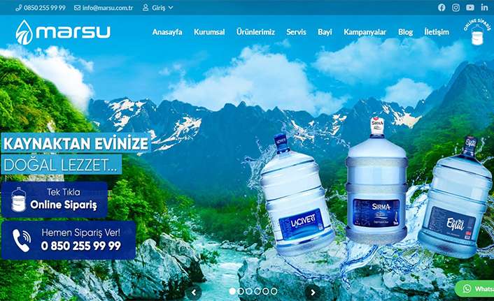 Eve Su Siparişi Nasıl Verilir?