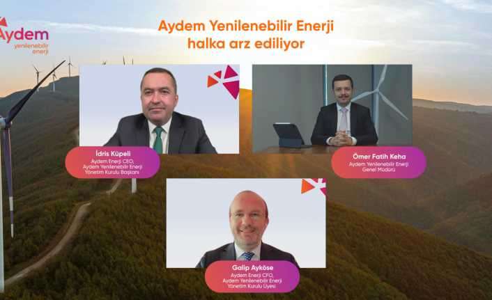 Aydem Yenilenebilir Enerji,  Son 3 Yılın En Büyük Halka Arzına hazırlanıyor