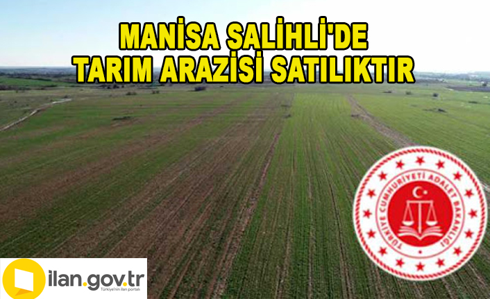 Manisa Salihli&#039;de tarım arazisi satılıktır
