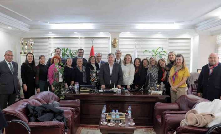 Kınık Belediyesi ve EBSOV Kadınlar Birliği buluşması