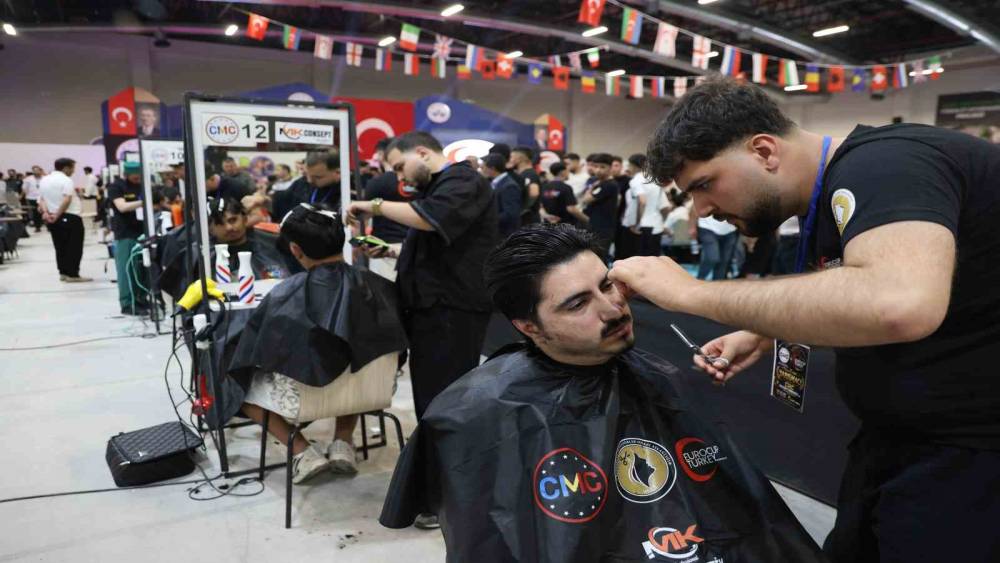 Uluslararası Kuaförler Balkan Şampiyonası Elazığ’da başladı