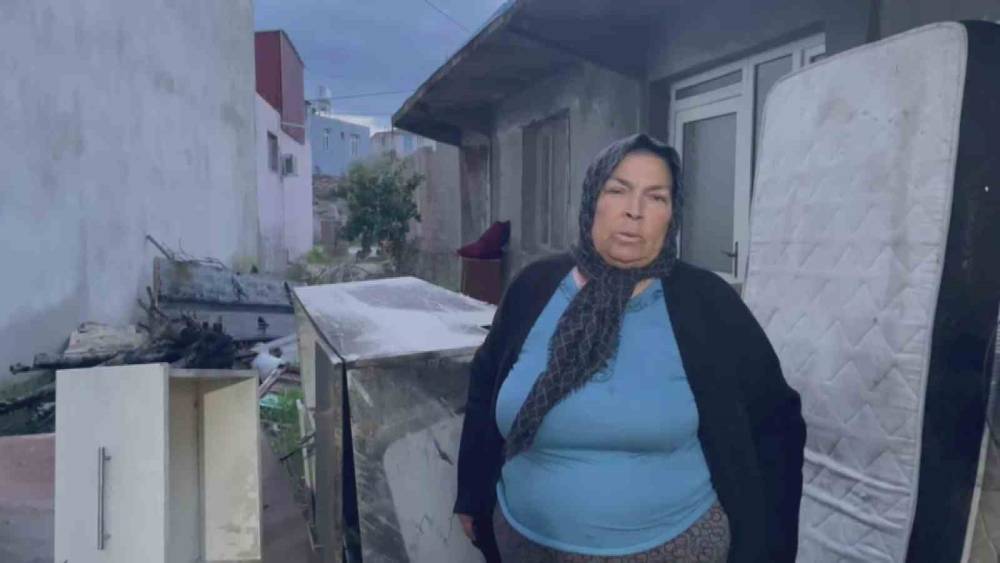 Bayram g&uuml;n&uuml; yangın afetini yaşadılar
