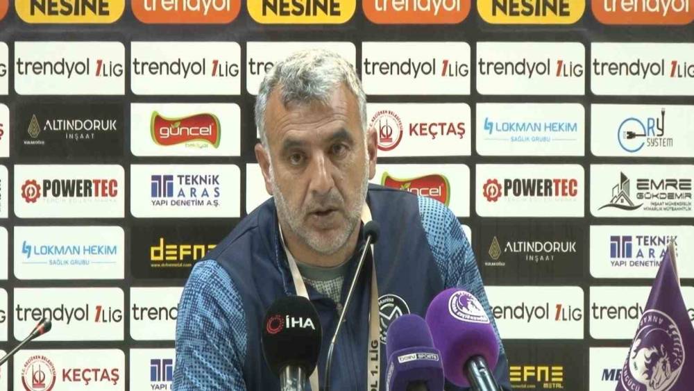 Manisa FK Teknik Sorumlusu Çakmak: 