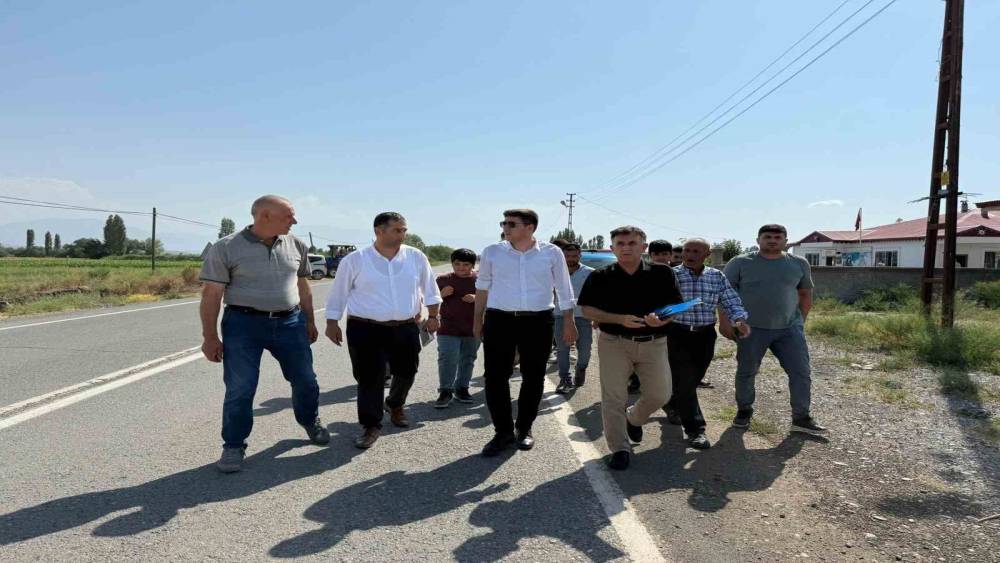 Kaymakam Erdoğan’dan köy ziyareti
