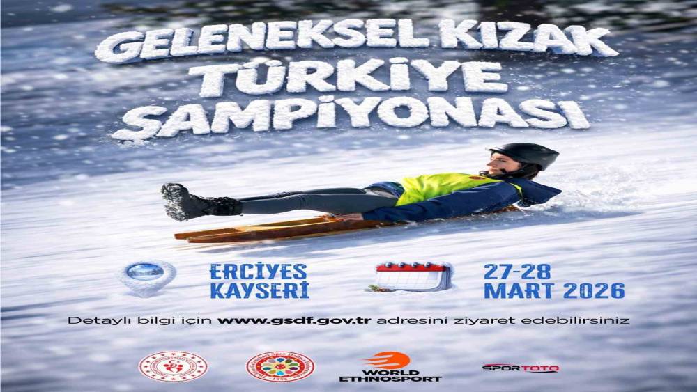 Erciyes; Geleneksel Kızak Türkiye Şampiyonası’na ev sahipliği yapacak