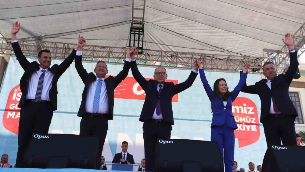 CHP Genel Başkanı Özel halk buluşmasının finalini Turgutlu’da yapacak
